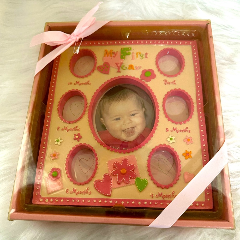 Baby Essentials First Year Baby Picture Frame